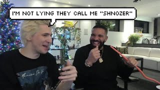 Drake Laughs at xQc being Called quotShnozerquot [upl. by Emmeline]