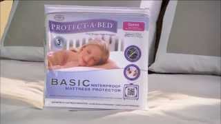 Try the ProtectABed Basic Mattress Protector [upl. by Glynnis196]