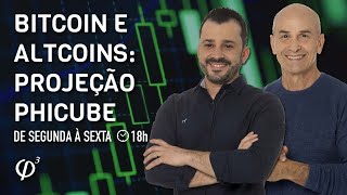 PhiCube Bitcoin e Altcoins Projeções  11JAN2024 [upl. by Nayab]