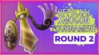 OFFICIAL SMOGON TOURNAMENT ROUND 2  AEGISLASHING OUR WAY TO VICTORY [upl. by Elleinet]