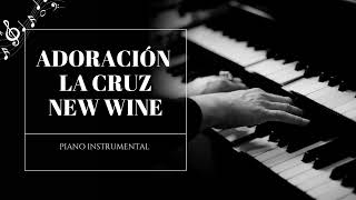 La cruz  New wine  Piano instrumental 🎹 [upl. by Anatnas986]