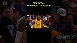 King James is always a champion nba basketballking [upl. by Ynnig]