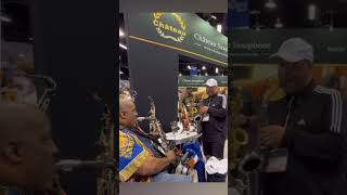 Saxophone live improvisation performanceChâteau CAS80BBNAMM show KevinMooreOnSax shorts [upl. by Eiuqnimod631]