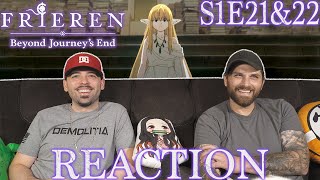 HELLO SERIE  Frieren Beyond Journeys End S1 Episode 21 amp 22 REACTION [upl. by Hart690]