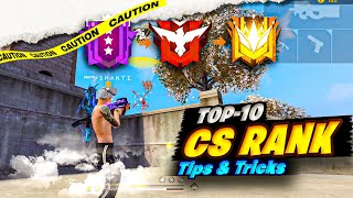 TOP 10  CS RANK TIPS amp TRICKS   10X FASTER RANK PUSH TIPS [upl. by Threlkeld]