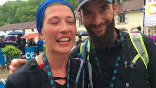 Trail des forts de Besançon 2018  vos sourires à larrivée [upl. by Joelie]