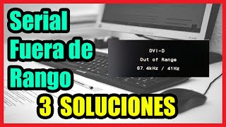 Serial Fuera de Rango en Windows 1011 I 3 Soluciones 2024 [upl. by Ayikin]