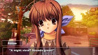 Lets Play Clannad Mei Part 16  Sunoharas Date With Sanaesan [upl. by Hsakiv273]