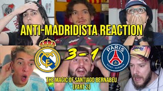 ANTIMADRIDISTAS amp BARCA FANS REACTION TO REAL MADRID VS PSG PART 2  FANS CHANNEL [upl. by Monika]