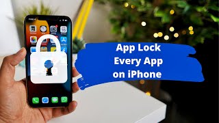 Free App Lock for any iPhone  How to lock apps on iPhone [upl. by Llecrep]