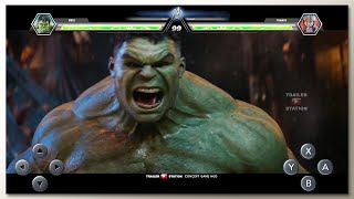 Hulk vs Thanos with Healthbars [upl. by Nereil]