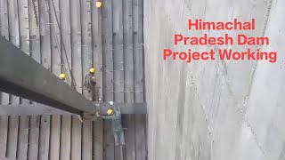 Hydropower Project of Himachal Pradesh Dam Project Working [upl. by Htur]