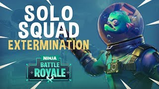 Solo Squad Extermination  Fortnite Battle Royale Gameplay  Ninja [upl. by Stein427]