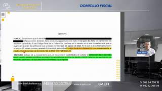 Domicilio Fiscal [upl. by Trina]