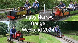 Rugby Narrow Gauge Weekend 2024 [upl. by Maxa]