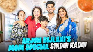 Arjun Bijlani Ke Ghar Ki Sindhi Kadhi  Mom Ke Haathon Ka Swad  FarahKhanK [upl. by Pauli938]