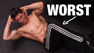 Ab Exercises Ranked BEST TO WORST [upl. by Trumaine197]