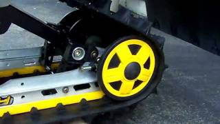 Skidoo SC4 Suspension In A SC3 snowmobile [upl. by Eiwoh]