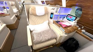 Emirates New A380 Business Class from Dubai to Tokyo Full Flight Experience [upl. by Byrn]