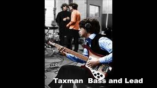 Beatles sound making quot Taxman quot Bass and Lead guitar [upl. by Ahsenom]