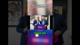 Découvrez la méthode secrète dHansi Flick pour transformer le FC Barcelone  ⚽️✨ [upl. by Zitella187]