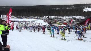 Vasaloppet 2015  Första backen  first climb [upl. by Romeo]