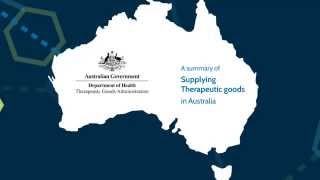 A summary of supplying therapeutic goods in Australia [upl. by Acinemod]