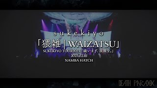 sukekiyo 「猥雑  Waizatsu」LIVE HD EspEng Sub [upl. by Phonsa]