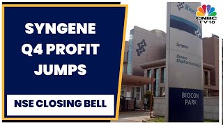 Syngene International Q4  Net Profit Jumps 21 To YoY At ₹179 Crore  Jonathan Hunt Exclusive [upl. by Lemuela]