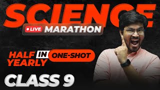 MARATHON SCIENCE Half Yearly Full Syllabus in One Shot  8080 in Half Yearly [upl. by Ecnal]