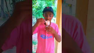 Rose Milk Ice Recipe in Tamil 🤤🤤  shorts youtubeshorts recipe [upl. by Albrecht]