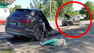 Idiots in Cars 2023 Russian Roads 51 [upl. by Namrehs]