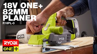 RYOBI Tool Talk 18V ONE 82mm Planer R18PL0 reviewed by Barry Du Bois [upl. by Nahtanod]