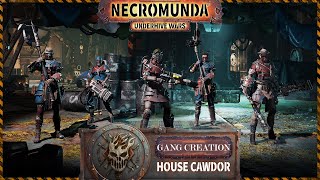 Cawdor Gang Creation  Necromunda Underhive Wars [upl. by Geis]