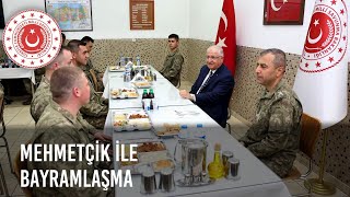 Millî Savunma Bakanı Yaşar Güler Geceyi Aktütün Karakolu’nda Geçirdi ve Mehmetçik ile Bayramlaştı [upl. by Clercq]