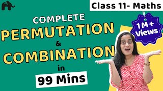 Permutation and Combination Class 11  Permutations Combinations  Chapter 7 Maths CBSE [upl. by Kathe359]