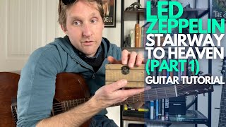 Stairway to Heaven Part 1 by Led Zeppelin Guitar Tutorial  Guitar Lessons with Stuart [upl. by Arok]