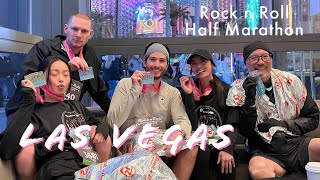 Running the Las Vegas Strip  Rock n Roll Half Marathon [upl. by Mueller]