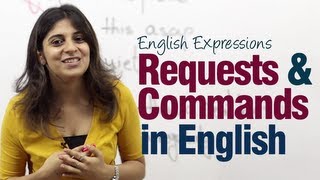 Requests amp Commands in English  Useful English Expressions [upl. by Artair523]