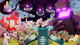 Warden vs Minecraft MINECRAFT MOVIE [upl. by Valente]