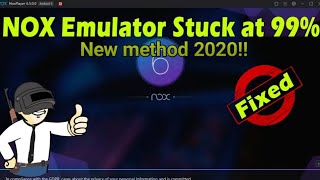 How to Fix Nox Player Stuck at 99 on Starting in Windows 1087 [upl. by Jacoby490]