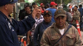 Deportees in Tijuana Eat Breakfast and Search for Next Steps [upl. by Makell]