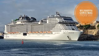 MSC Grandiosa Christmas Cruise 2021 [upl. by Von769]