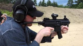 SIG MPX 9mm Machine PistolSubmachine Gun SMG at the Range 2 [upl. by Ahselyt]