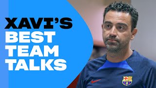 quotAt Barca You Have To Give It Allquot  Best Of Xavi Team Talks  FC Barcelona A New Era [upl. by Marlyn]