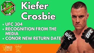 Kiefer Crosbie  UFC 304 Manchester Irish MMA Coverage amp McGregor Vs Chandler  The Energized Show [upl. by Oigroeg]