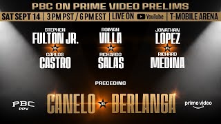 Canelo vs Berlanga Full Prelims  PBC PPV on Prime Video [upl. by Lemay]