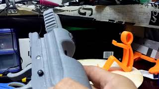 mussy 3d printed Bolt Action Pistol PROP [upl. by Etteiram371]