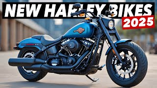 7 New Harley Davidson Motorcycles For 2025 [upl. by Yukio]