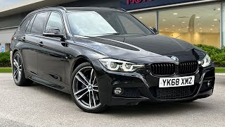 Used BMW 3 Series 20 318d M Sport Shadow Edition Touring  Motor Match Crewe [upl. by Rooker]